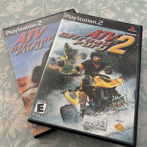 ATV Offroad Fury 1 & 2 PlayStation 2 PS2 Complete With Manuals